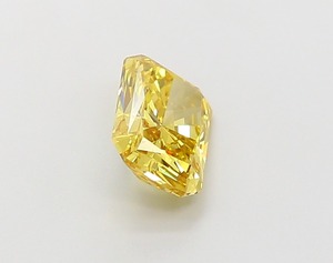 Diamante Amarillo Intenso de Corte Radiante, 1.14 Quilates, Claridad VS1, Pulido EX, CVD, Cultivado en Laboratorio, Gema Suelta, Certificado IGI, Joyería - Product Image 3