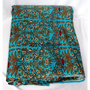 Tissu en coton 100 % fait main, écologique, imprimé au bloc, respirant, séchage rapide, léger, pour vêtements femme et fille - Vente en gros - Product Image 1