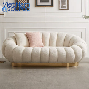 Sofá de cuero Premium OEM con descuento especial, modelo de calabaza de alta calidad de las mejores ventas para salas de estar, marca de sofá superior de Vietnam - Product Image 2