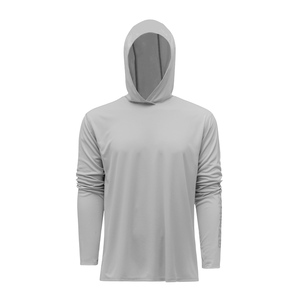 Camisa de Pesca para Hombre UPF 50, Estampada, Manga Larga, Transpirable, 100% Poliéster 140g, Logotipo Frontal, Estilo Pullover - Product Image 2