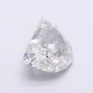 Magnifique diamant demi-lune de 1,00 carat, couleur F, clarté VVS2, très bonne finition, pierre de forme demi-lune exquise - Product Image 4