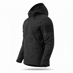 Chaqueta Softshell de Forro Polar con Diseños Personalizados, Cierre de Cremallera, Larga, Transpirable, para Deportes de Invierno, Cortavientos, Impermeable para Montaña - Product Image 4