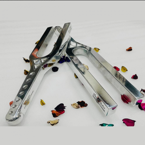 Diapason géant en aluminium poli, ensemble de diapasons géants pour la méditation, le yoga et la thérapie énergétique… - Product Image 1