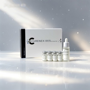 Kit de peeling rajeunissant pour la peau : activateur PDRN et solution éclaircissante et affinant les pores en poudre avec éponge - Product Image 2