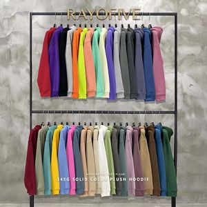 Sudadera con Cuello en V Los Ángeles, Blanca y Marrón, Talla 3, de Algodón Tejido, Estilo Holgado, para Hombre, Informal, para Otoño - Product Image 5