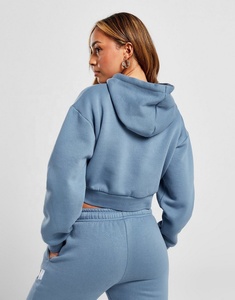 Full Custom Make New Casual Women's Regular Hoodie Solid Color Long Sleeve Zipper <b>Jacket</b> Winter Sustainable Nylon/Cotton Front - Product Image 6