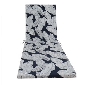Set di 2 Cuscini per Chaise Longue da Interno/Esterno con Lacci, Cuscini per Sedie da Patio, Cuscini per Prato e Piscina - Product Image 2