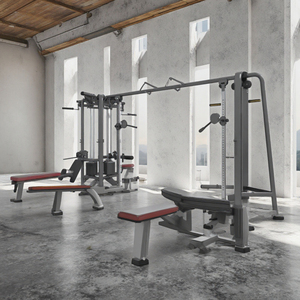 Thương mại Nhà phòng tập thể dục Máy 5 Trạm đa chức năng pin nạp lựa chọn cho cánh tay tập luyện Mu1ti-<span class=keywords><strong>Function</strong></span> trạm - Product Image 4