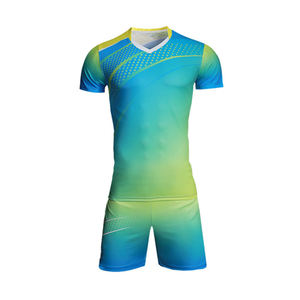 Top Fashion Breathable Quick Dry Men's Volleyball Jerseys Polyester Custom Made Logo Designs Uniform - Product Image 2