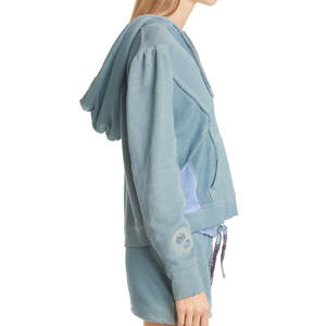 Sweat à capuche pour femme 2026 avec cordon de serrage réglable, design uni de haute qualité à prix abordable, logo et cordon de serrage personnalisables - Product Image 4