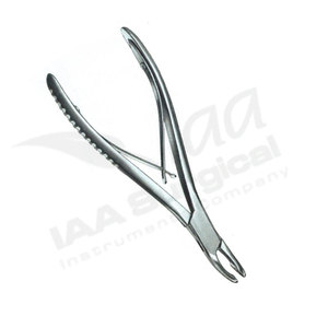 คีมตัดกระดูก IAA SURGICAL แบบใช้มือจับ  ด้ามจับลายกันลื่น สีเงิน  เครื่องมือทันตกรรมคลาส 1 - Product Image 6