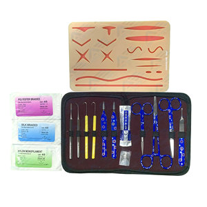 Kit d'entraînement à la suture pour étudiants, instruments chirurgicaux, kits de dissection, haute qualité, meilleures ventes, meilleur fournisseur, service OEM - Product Image 1
