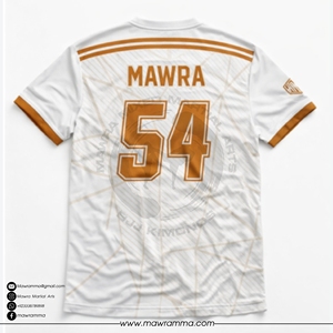 เสื้อฟุตบอล MAWRA MMA แบบสั่งทำพิเศษ เสื้อซับลิเมชั่นสำหรับฝึกซ้อม ระบายอากาศได้ดี ชุดทีมฟุตบอล ชุดยูนิฟอร์มสั่งทำได้สำหรับทุกเพศ - Product Image 4
