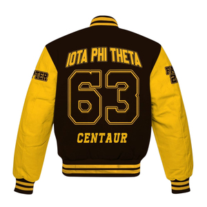 Chaqueta para Hombre, Chaqueta Universitaria Griega, Estilo Clásico Universitario, Calidad Premium, Iota Phi Theta - Product Image 4
