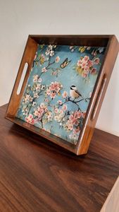 wooden enamel tray - Product Image 1
