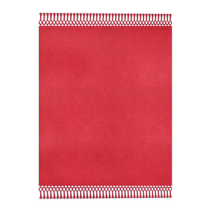 Indian Supplier Christmas <b>Red</b> Color Cotton <b>Throw</b> Solid Color Premium Collection Cotton <b>Throw</b> at Factory Price - Product Image 3