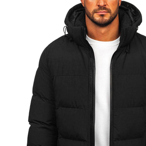 <b>Men's</b> Stylish <b>Waterproof</b> Breathable Puffer <b>Jacket</b> for <b>Winter</b> High Quality Customized Color Zipper Closure <b>Men</b> Puffer <b>Jackets</b> - Product Image 3