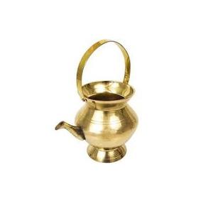 ภาชนะทองเหลืองแท้รักษ์โลกสำหรับพิธีกรรมบูชาที่บ้าน วัด หรือศาลา  แบบทันสมัย - Product Image 4