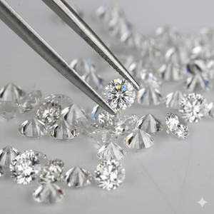 SHRAMAN DIAMOND Synthetic Loose Lab Grown Brilliant Cut DEF Color VVS-VS Clarity CVD HPHT 2MM White Diamonds Fine Jewelry Making - Product Image 1