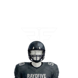 เสื้ออเมริกันฟุตบอล ผ้าตาข่ายเสริมแรง สำหรับผู้ใหญ่ แขนสั้น ระบายอากาศได้ดี ปักลายตามสั่ง ชุดอเมริกันฟุตบอล - Product Image 3