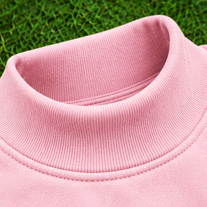 Sudadera de Cuello Alto Color Rosa Bebé Unisex de Alta Calidad, Personalizable, Nueva Estampado, Algodón, Corte Regular, Manga Larga, Diseño Transpirable - Product Image 6