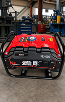 Groupe électrogène portable à essence SS SAMSON 3KVA, moteur 4 temps, 240V, haute performance, pour la maison et les situations d'urgence
