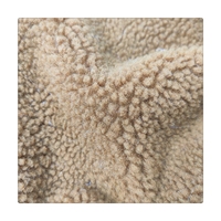 Tissu en polaire sherpa de qualité supérieure 100% polyester, tissu en fausse fourrure d'agneau sherpa, tissu en fausse fourrure d'ours en peluche