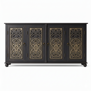 Eco Friendly <b>Sideboard</b> <b>Storage</b> Cabinet For Living Room Dining Area And Home Organization Use Available At Discounted Price - Product Image 1