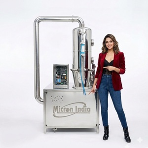 Secador de Lecho Fluido de Acero Inoxidable Micron India, Capacidad de 10 kg, Calentamiento Eléctrico de 12 kW, Soplador de 3000 W, 1 Año de Garantía, PLC de 250 kg - Product Image 6