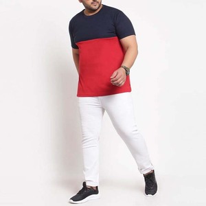 Men's Clothing Block <b>Color</b> T-<b>shirts</b> Top Quality Heavyweight Custom Blank Plain Oversized Cotton Vintage Breathable Men T <b>Shirts</b> - Product Image 3