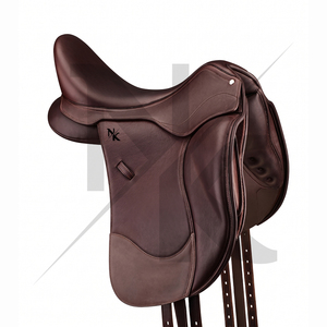 Professional <b>Soft</b> Natural Leather Equestrian Equipment Custom Made Dressage Saddle English Wood Tree Pakistan - Product Image 3