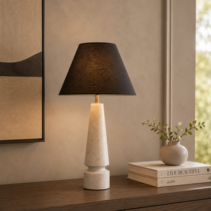 Lámpara de Mesa de Diseño Contemporáneo con Estructura Cónica Refinada, Distribución de Luz Suave y Atractivo Decorativo Exclusivo - Product Image 2