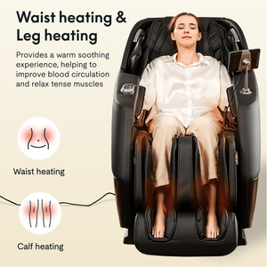 Poltrona Massaggiante Reclinabile Zero Gravity SL-Track Shiatsu con Scansione Completa del Corpo, Airbag e Rulli per Piedi, Poltrona Massaggiante di Lusso per Yoga Profondo - Product Image 4