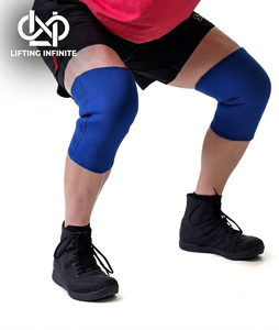 Rodilleras de Neopreno de 7mm con Logotipo Personalizado, Soporte de Rodilla Resistente para Levantamiento de Pesas, Sentadillas, Fisicoculturismo y Entrenamiento en Gimnasio - Product Image 1
