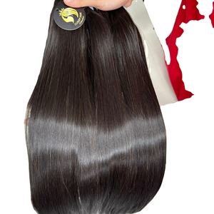 Mechones de cabello humano lacio vietnamita, cabello virgen completo, precio barato, grado 10A, pedido del cliente nigeriano - Product Image 1