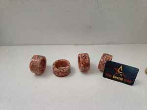 Anillo para Servilletas de Mesa, Piedra Natural Terrazo con Resina Epoxi Incrustada, Decoración para Mesa de Boda, Porta Servilletas al Mejor Precio - Product Image 5