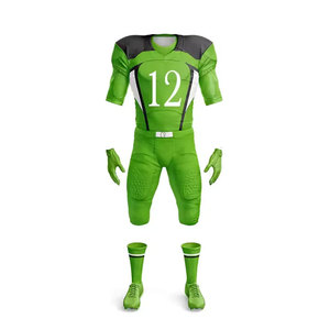 Ensemble de maillots de football américain personnalisés en polyester respirant imprimé par transfert thermique, col en V sans manches pour homme, imprimé floral jaune et blanc - Product Image 6