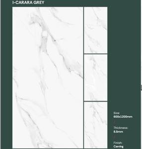 Carreaux de porcelaine pour mur de fond, chambre et salle à manger, 600x1200mm, carreaux de luxe ultra brillants, lumière douce, antidérapants, pour sols intérieurs - Product Image 6