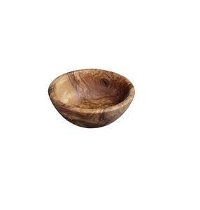 Tazón de servir de madera moderno minimalista, extra grande, con acabado liso, para una presentación elegante en la mesa y la cocina. - Product Image 1