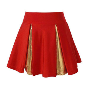 Ensembles d'uniformes de cheerleading sur mesure, taille personnalisée, crop top imprimé pour femmes adultes, couleur et logo personnalisés, spandex, polyester, respirant - Product Image 5