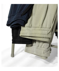 Wholesale Custom Logo Street Style Cotton <b>Men</b> <b>Trousers</b> 380g Loose Fit <b>Cuffed</b> Jogger Pants for <b>Men</b> - Product Image 5