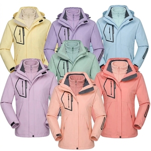 Chaqueta Impermeable y Cortavientos Unisex de 3 Capas, Resistente, Transpirable, con Capucha, Cuello Alto y Cierre de Cremallera - Product Image 3