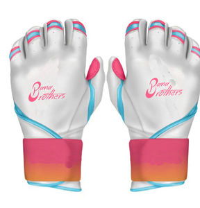 Guante de béisbol OEM colorido / guante de béisbol arcoíris / guante de béisbol multicolor - Product Image 1