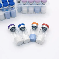 Approvisionnement stable, livraison rapide, vente en gros d'usine, poudre lyophilisée à 99% de peptide GHK-CU avec certificat COA, matière première pour soins de la peau