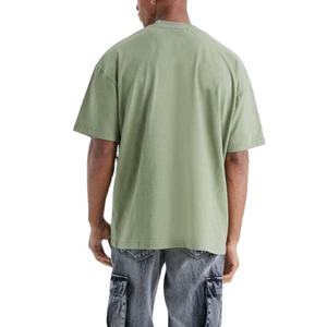 Camisetas de Cuello en V Estilo Hip Hop para Hombre, 100% Algodón, Transpirables y Fáciles de Usar para Todas las Temporadas, Logotipo Personalizable, Tallas Juveniles y para Adultos - Product Image 5