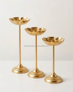 Export <b>Bulk</b> Deal Antique Style Metal <b>Candle</b> Stands Tall Tabletop Centerpiece for Boutique Decor Shops & Importers Factory Price - Product Image 1