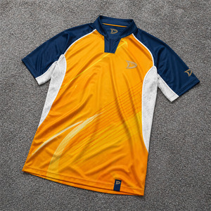 Men Sublimated Team Uniform Breathable <b>Polyester</b> Performance Cricket <b>Shirt</b> with Logo OEM Sportswear - Product Image 1