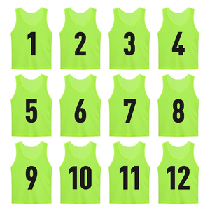 Custom Football <b>Training</b> Mesh <b>Bibs</b> Lightweight Soccer Practice Vests Manufacturer Pakistan OEM Supply - Product Image 2