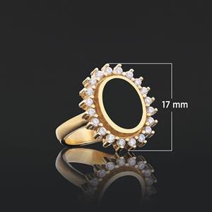 Bague d'École BOJ 037 Personnalisée en Argent et Diamant, Bague de Diplôme Universitaire Unisexe, Cadeau pour Fêtes et Occasions Spéciales, Prix Bas - Product Image 6