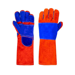 ถุงมือเชื่อมทนความร้อน ป้องกันการลื่น ออกแบบพรีเมียม ทนความร้อนสูง ปรับแต่งได้ ถุงมือเพื่อความปลอดภัยสำหรับงานอุตสาหกรรม - Product Image 6